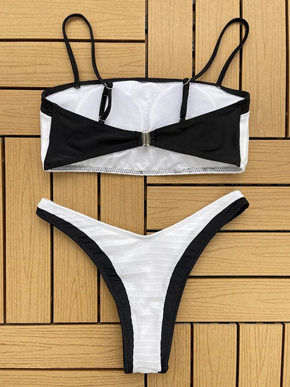 🤍 30% KORTING 🤍 - Color Block Bikini