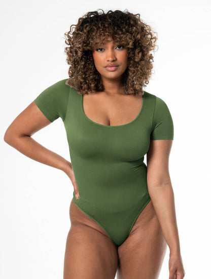 Square Neck String Bodysuit